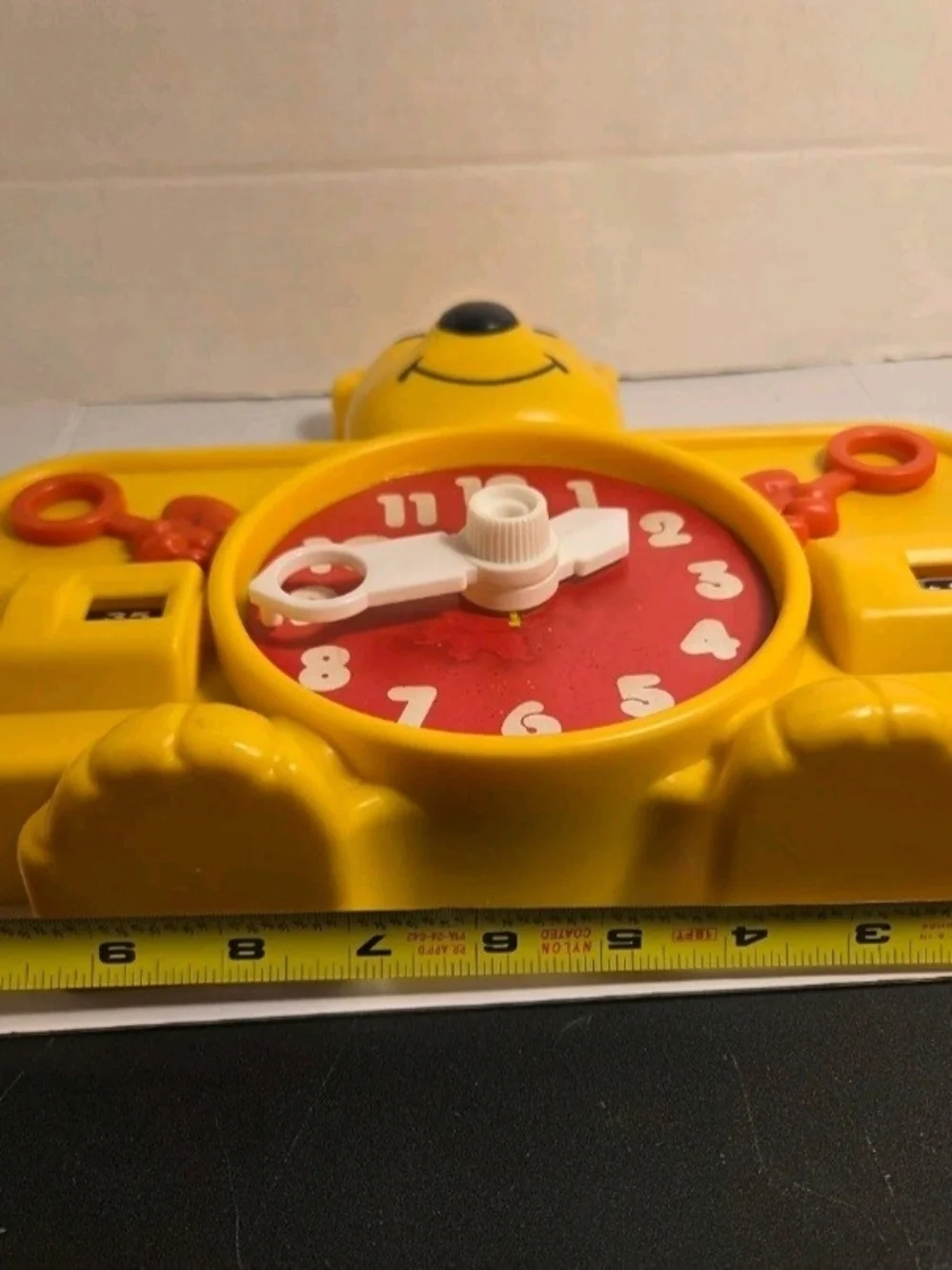 Vintage Sears Winnie the Pooh Animal Time Animated Bear Clock